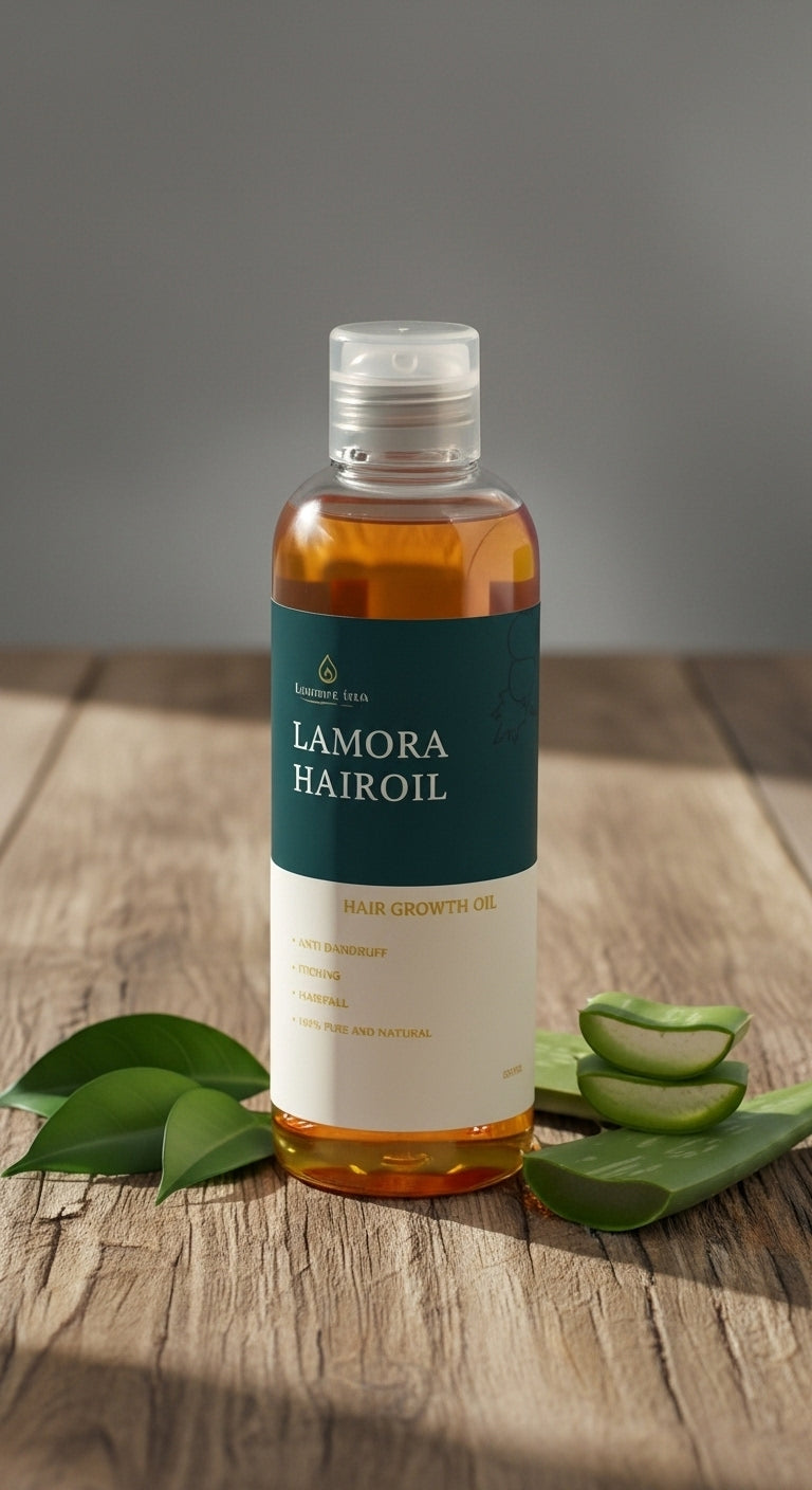 LAMORA Hair Growth Oil – 100% Pure & Natural