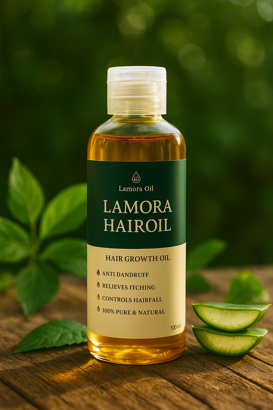 LAMORA Hair Growth Oil – 100% Pure & Natural