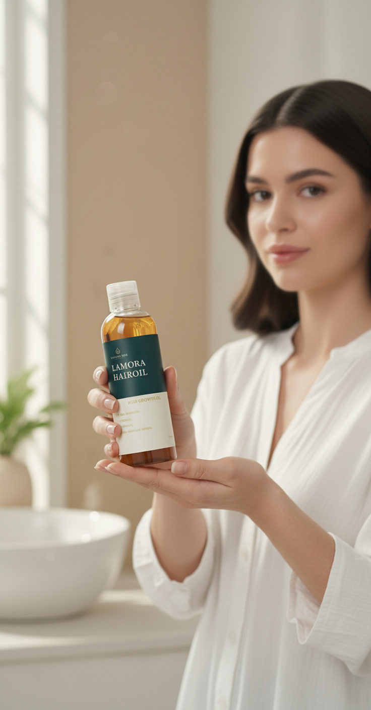 LAMORA Hair Growth Oil – 100% Pure & Natural